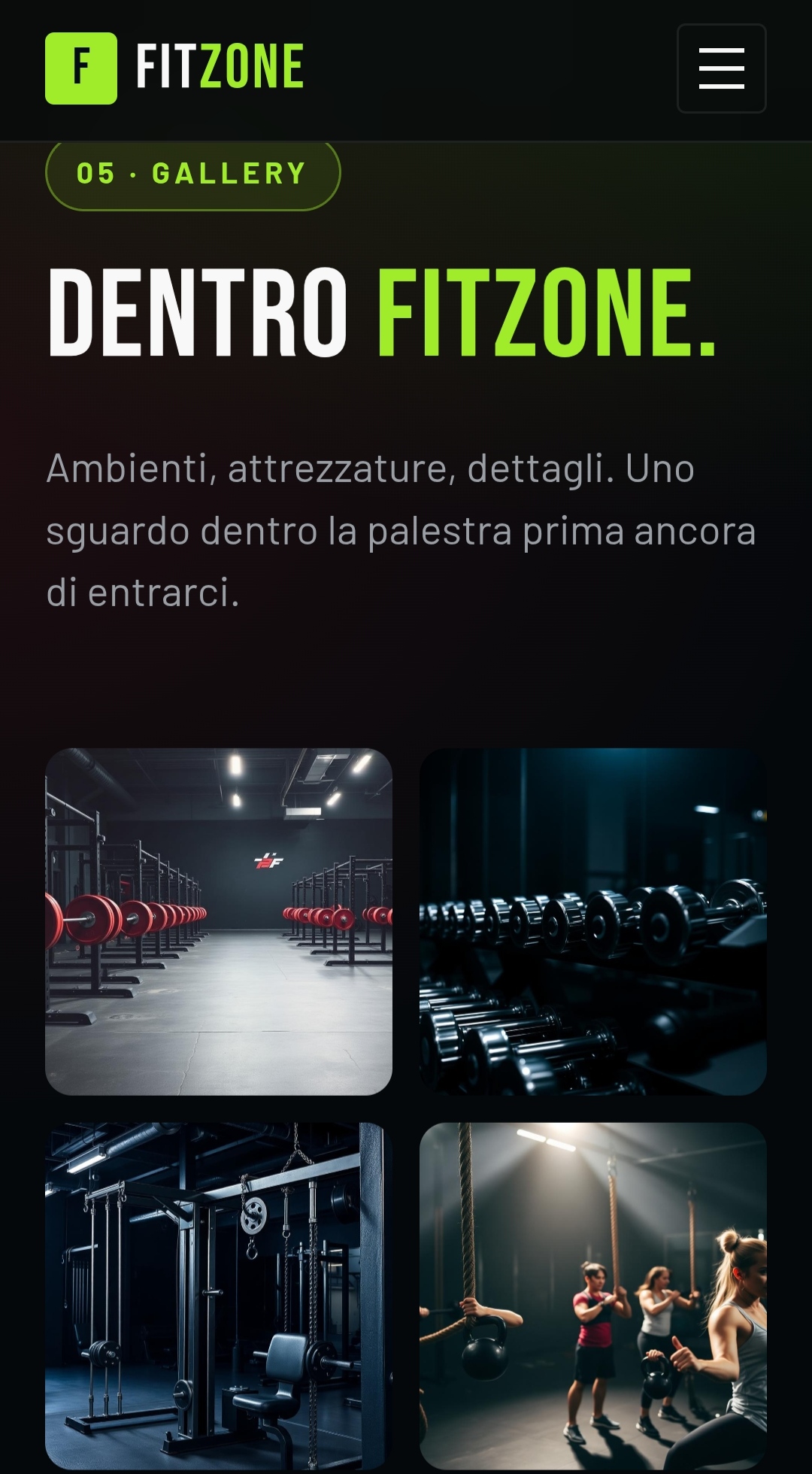 FitZone Palestra — Gallery — Dentro FitZone